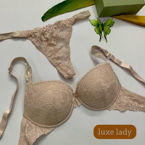 BILLY LUXURY PUSH UP BRA SET