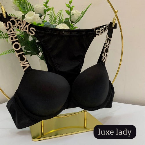 Victoria’s Secret Stylish Straps Bra & Panty Set